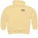 FIDO Vintage Look, Front and Back, Green, a Light Yellow Midweight Pullover Hoodie