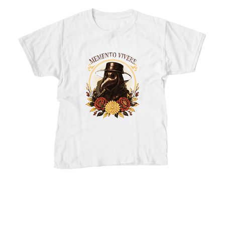 Memento Vivere - for Stephanie, a White Youth Unisex Tee