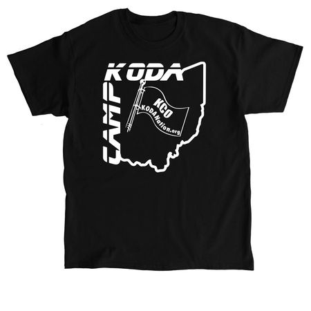 KODA Camp Ohio, a Black Classic Unisex Tee