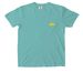 Let's Learn Today, a Chalky Mint Comfort Colors Pocket Tee