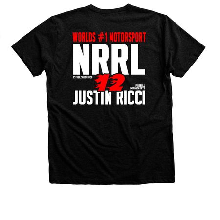 S11 Justin Ricci Shirt, a Black Heather Premium Unisex Tee