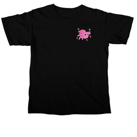 Bloom Moto Logo Tee, a Black Comfort Colors Unisex Tee
