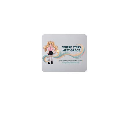 Mouse Pad, a White Full Color Mouse Pad