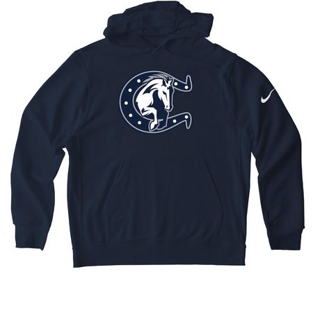 Colts Performance T, a Midnight Navy Nike Club Fleece Pullover Hoodie