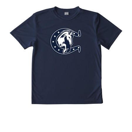 Colts Performance T, a True Navy Youth Performance Tee