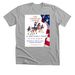 The American Horse, a Athletic Heather Premium Unisex Tee