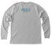 Lil' Buddies Dog Long-Sleeve, a Athletic Heather Premium Long Sleeve Tee (back-view)