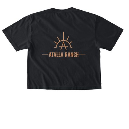 Atalla Ranch Apparel&nbsp;, a Black Comfort Colors Boxy Tee