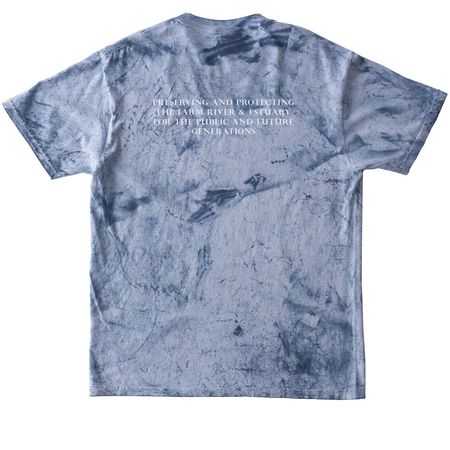 Ocean Ti(d)e Dye, a Ocean Comfort Colors Colorblast Tee (back-view)