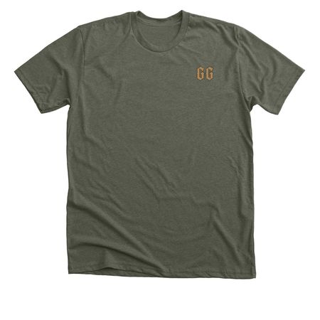 GAT Group OG Tee ? SWAT Green, a Heather Military Green Premium Unisex Tee