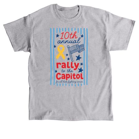Rally to the Capitol 10th Annual, a Sport Grey Classic Unisex Tee