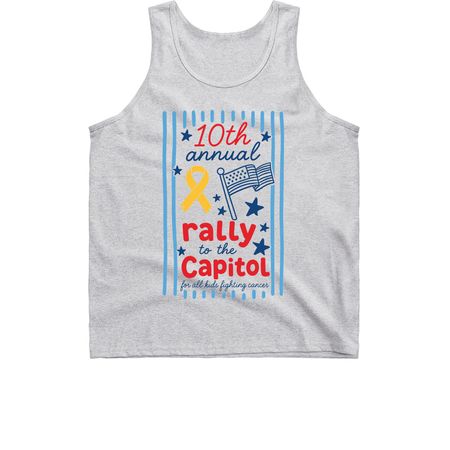 Rally to the Capitol 10th Annual, a Sport Grey Classic Unisex Tank Top