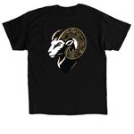 Excellence in Motion: Classic Care, a Black Classic Unisex Tee (back-view)