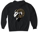 Excellence in Motion: Classic Care, a Black Gildan Softstyle Pullover Hoodie (back-view)