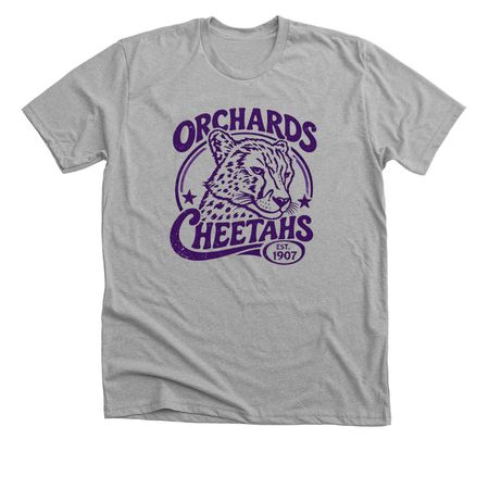 *Limited Edition* Vintage Cheetahs Gear, a Athletic Heather Premium Unisex Tee