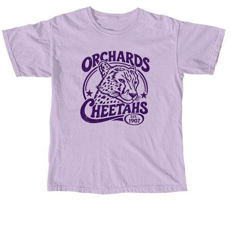 *Limited Edition* Vintage Cheetahs Gear, a Orchid Comfort Colors Unisex Tee