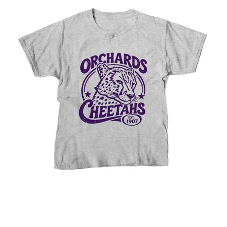 *Limited Edition* Vintage Cheetahs Gear, a Sport Grey Youth Unisex Tee
