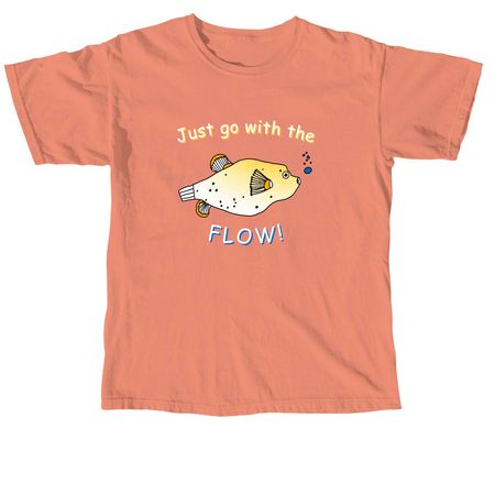 Cheeto the Pufferfish, a Terracotta Comfort Colors Unisex Tee