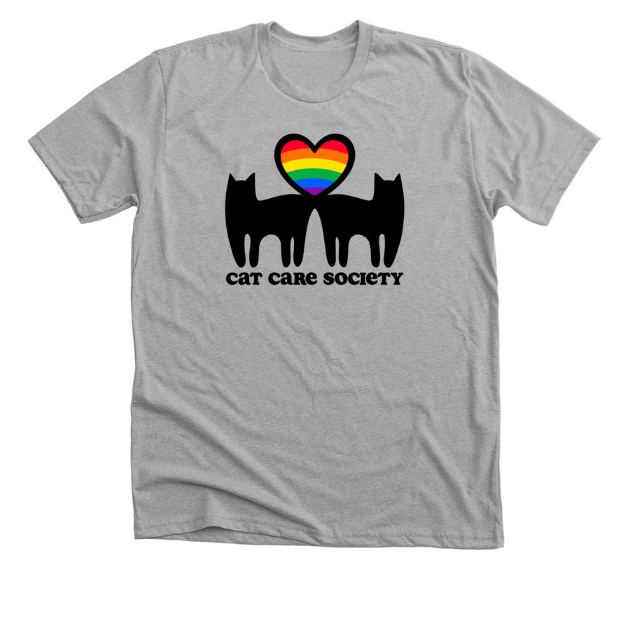Pride Shirts 2025, a Athletic Heather Premium Unisex Tee