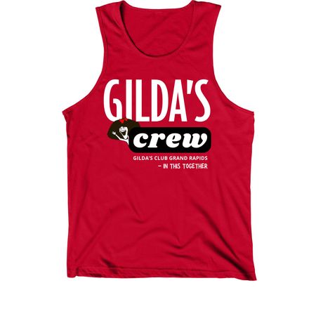 Gilda's Crew, a Red Premium Cotton Tank