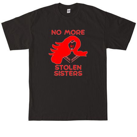 No More Stolen Sisters, a Black Tall Classic Unisex Tee