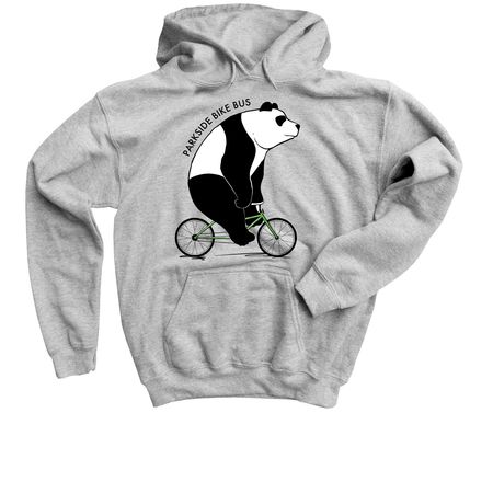 Bike Bus Youth and Adult Hoodie, a Sport Grey Youth Pullover Hoodie