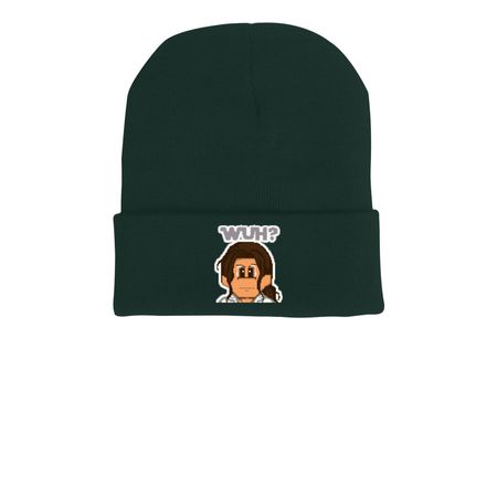 WUH? IT'S COLD!?, a Forest Printed Cuffed Beanie