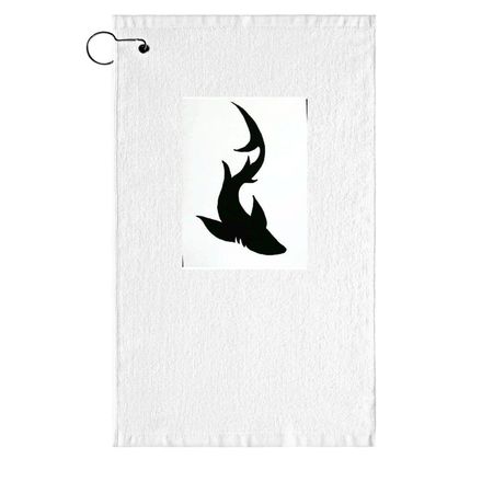 Resonance of Being, a White Golf Towel
