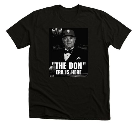 THE DON ERA IS HERE, a Solid Black Blend Premium Unisex Tee