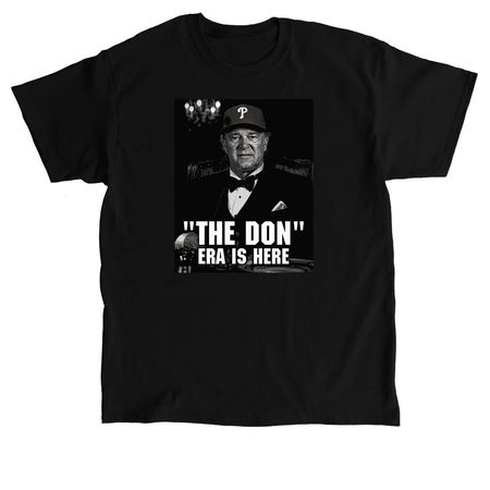 THE DON ERA IS HERE, a Black Classic Unisex Tee