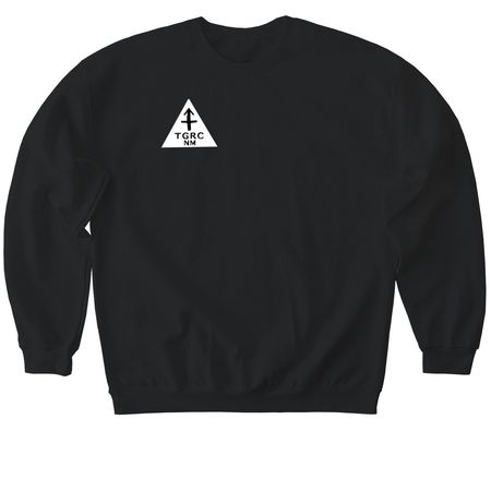 Reversed&nbsp;TGRC T-Shirts, Sweaters & Hoodies, a Black Softstyle Crewneck Sweatshirt