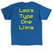 Leo's Type One Lions Shirt, a Royal Classic Unisex Tee (back-view)