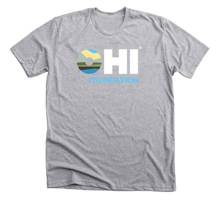OHI Foundation, a Athletic Heather Premium Unisex Tee