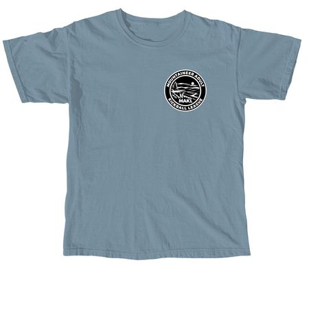 MAKL Logo, a Ice Blue Comfort Colors Unisex Tee
