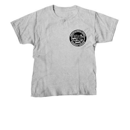 MAKL Logo, a Sport Grey Youth Unisex Tee