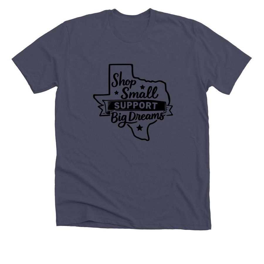 WISE Scholarship Fund, a Heather Midnight Navy Premium Unisex Tee