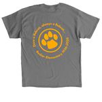 VIVA BECKER - 2026, a Charcoal Classic Unisex Tee (back-view)