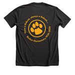VIVA BECKER - 2026, a Dark Grey Heather Premium Unisex Tee (back-view)