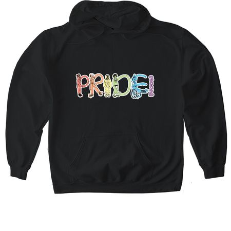 Pride Shirts and Hoodies, a Black Gildan Softstyle Pullover Hoodie