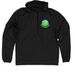 Windebreaker with RCTC Logo - White Text, a Black Quarter-Zip Windbreaker