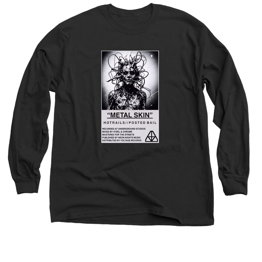 H O T R A I L S / / P O S T E D&nbsp; B A I L, a Black Classic Long Sleeve Tee