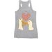 Valentines Day Galapagos: Mates for life&nbsp;??, a Athletic Heather Women's Racerback