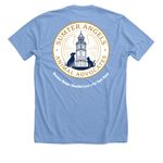 Sumter Pet Pantry Crew, a Heather Carolina Blue Premium Unisex Tee (back-view)