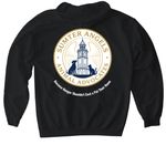 Sumter Pet Pantry Crew, a Black Gildan Softstyle Pullover Hoodie (back-view)