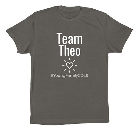Team Theo, a Asphalt Premium Cotton Tee