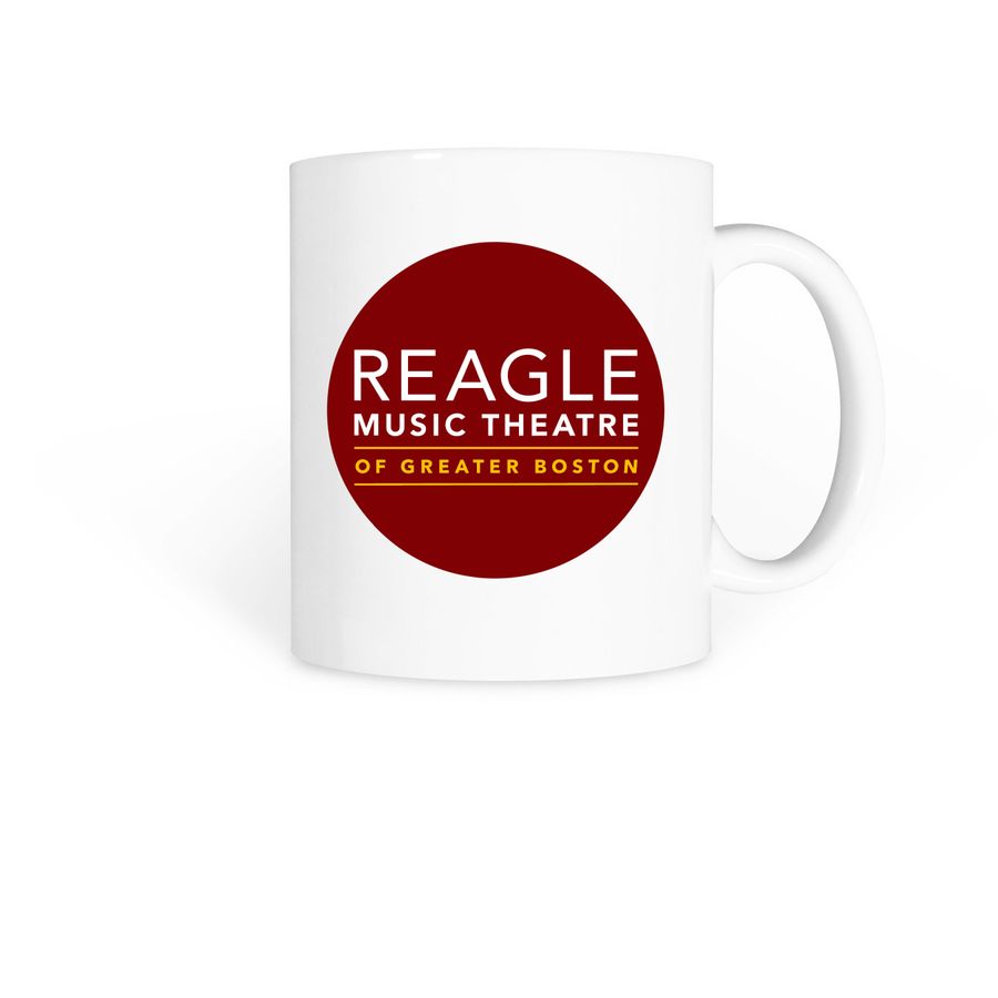 Circle Logo Mug, a White Coffee Mug