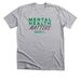 Mental Health Matters (Green Text), a Athletic Heather Premium Unisex Tee