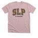 Wild About Future SLPs, a Heather Pink Gravel Premium Unisex Tee