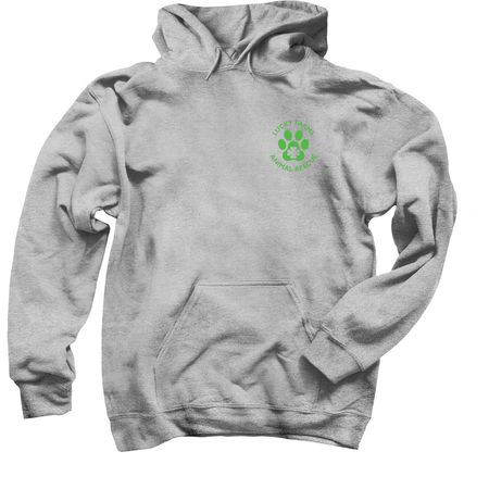 LFAR green logo, a Sport Grey Pullover Hoodie