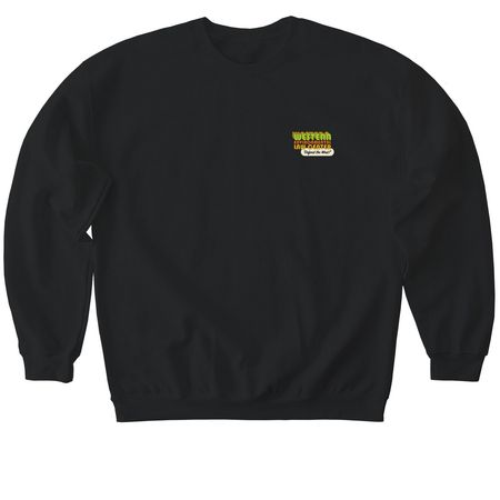 Keep Public Lands Public, a Black Softstyle Crewneck Sweatshirt